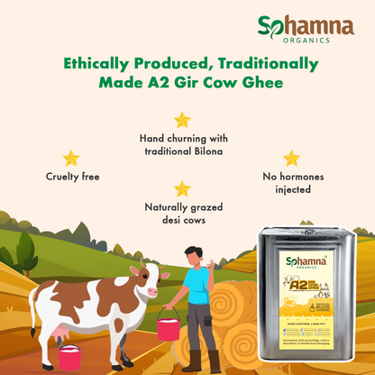 Sohamna Organics Premium A2 Gir Cow