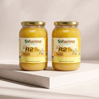 A2 Gir Cow Bilona Ghee Combo Pack – 2 Jars