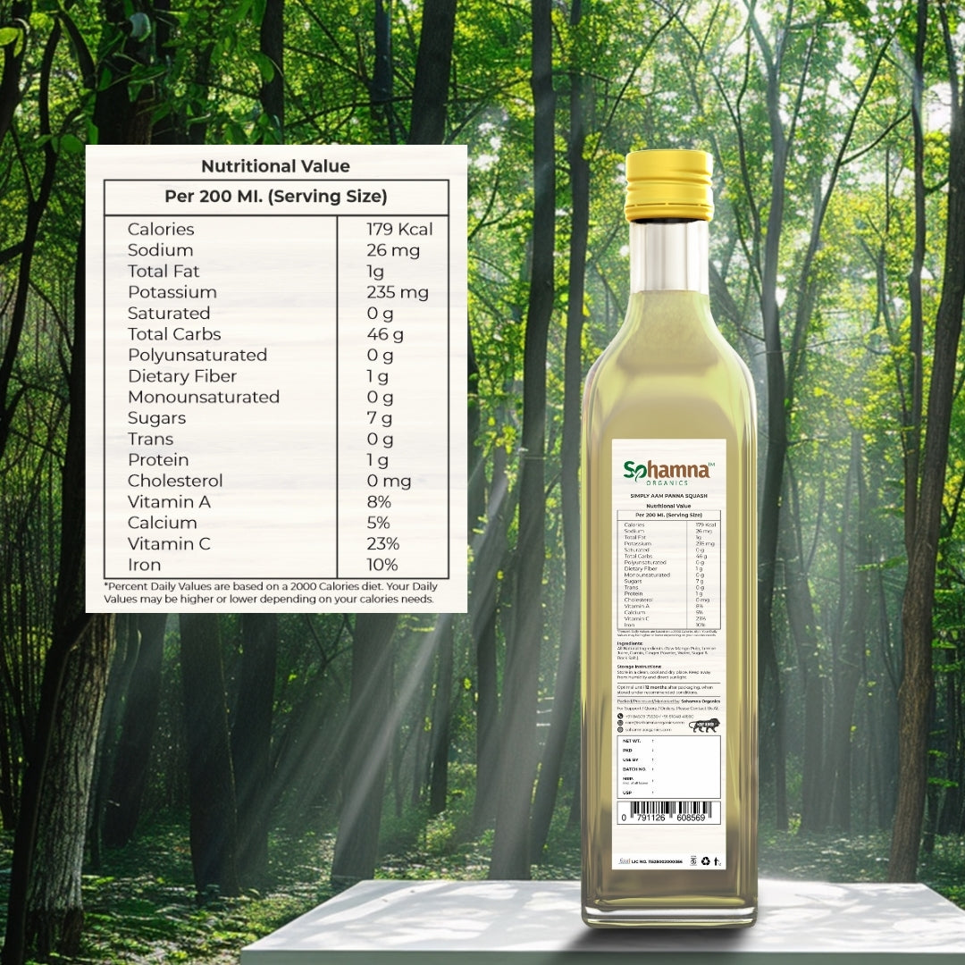 Lemon & Aam Panna Squash Combo
