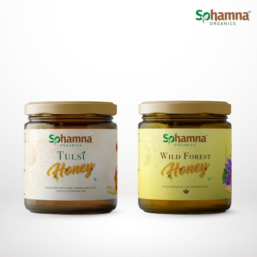 Wild Forest & Tulsi Honey Combo