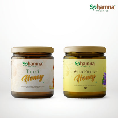 Wild Forest & Tulsi Honey Combo