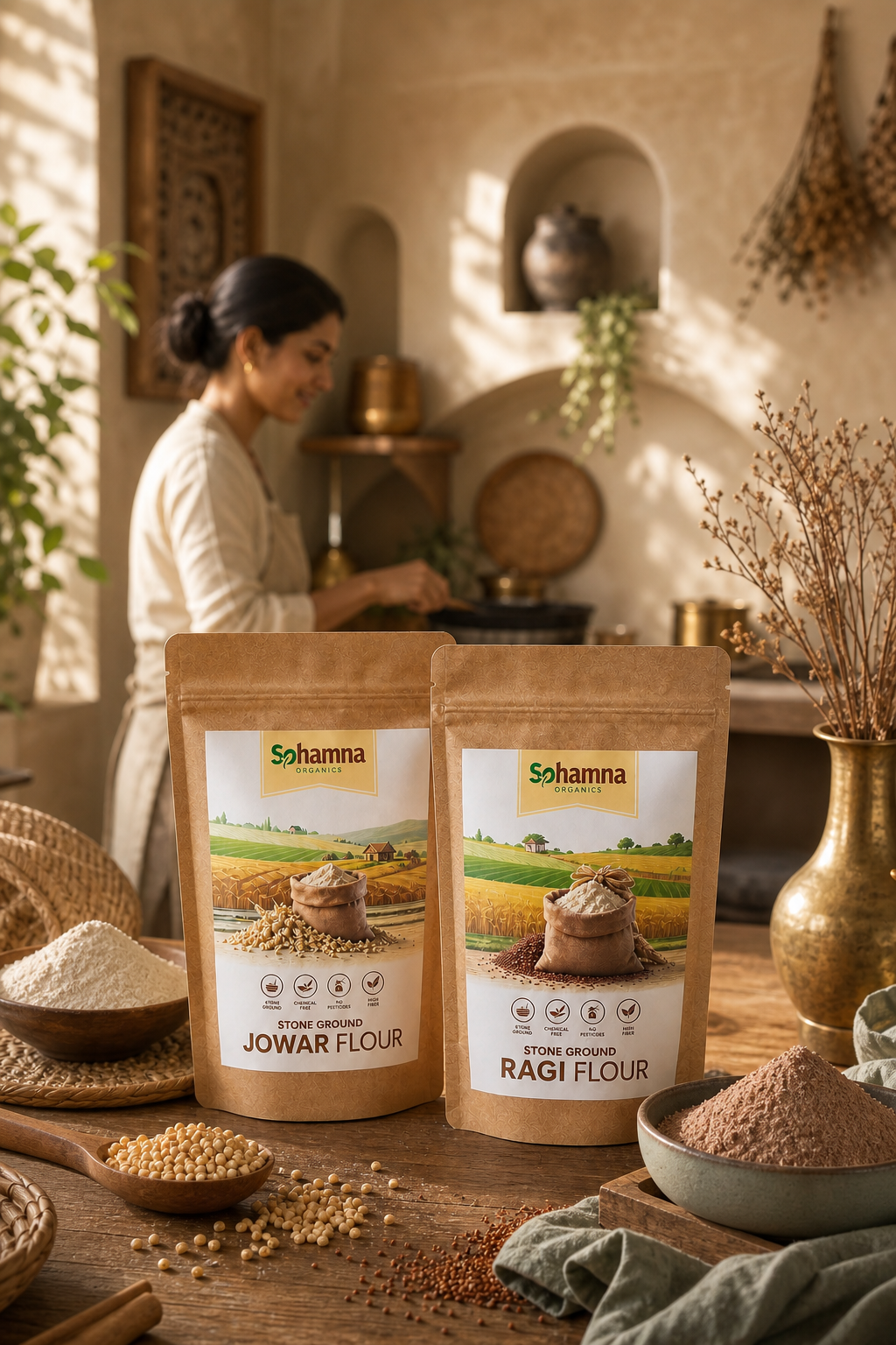 Jowar & Ragi Flour Combo