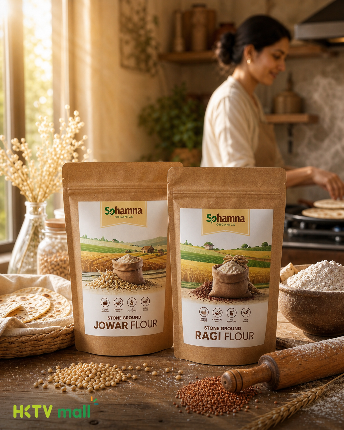 Jowar & Ragi Flour Combo