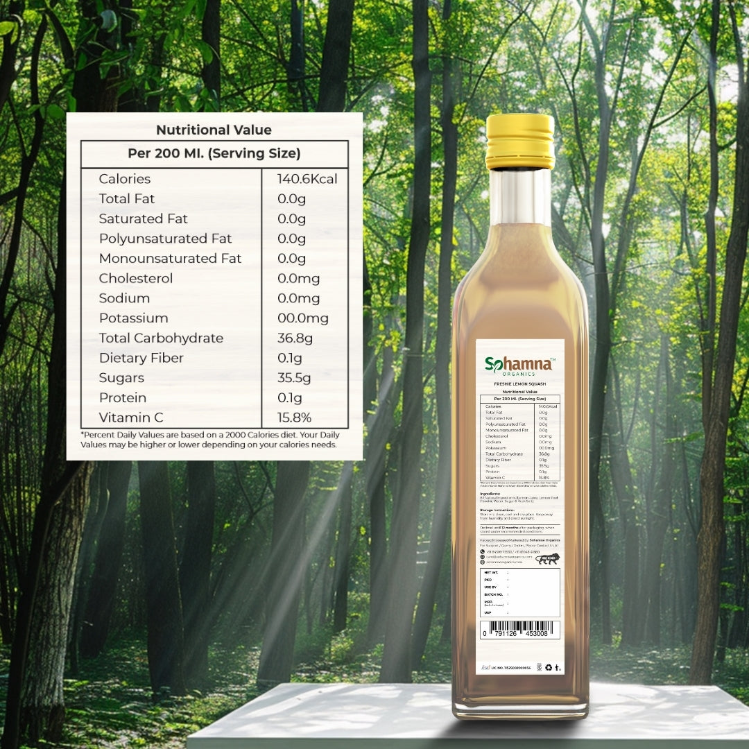 Lemon & Aam Panna Squash Combo