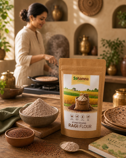 Khapli & Ragi Flour Combo