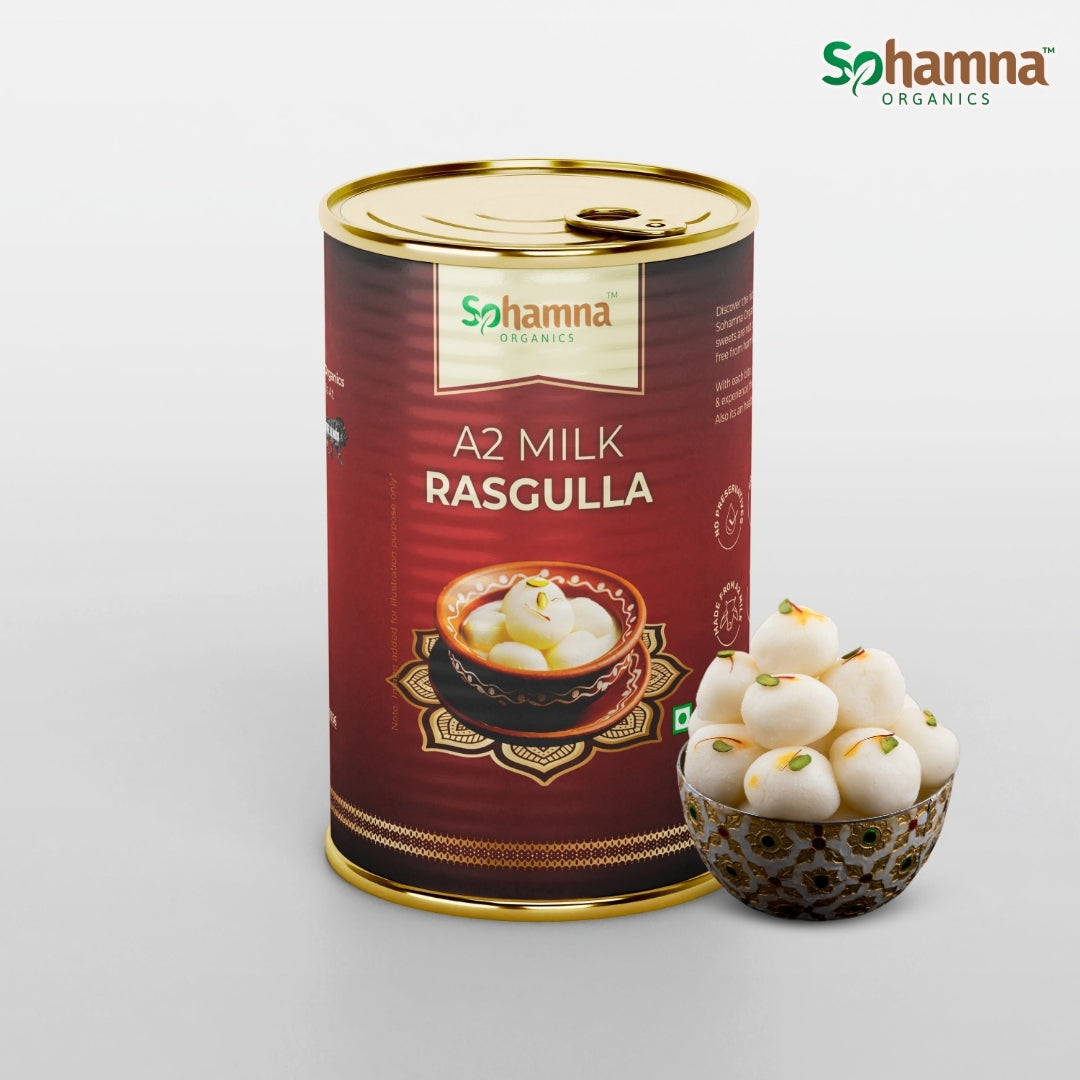 Rasgulla | Ready to Eat | Made with Pure A2 Milk | Authentic & Delicious