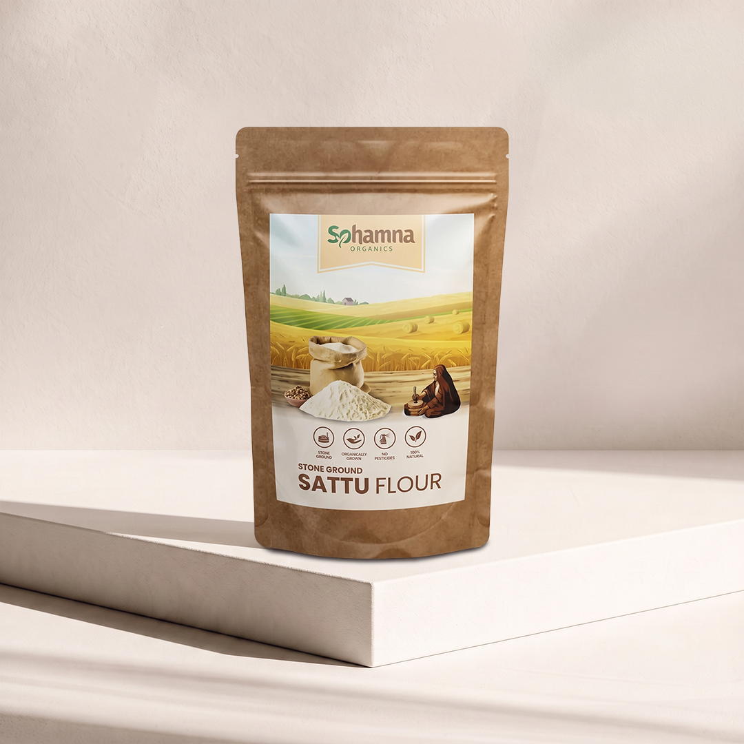 Stone-Ground Chana Sattu Flour – 1 kg