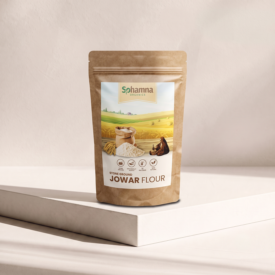 Stone-Ground Jowar Flour – 1 kg