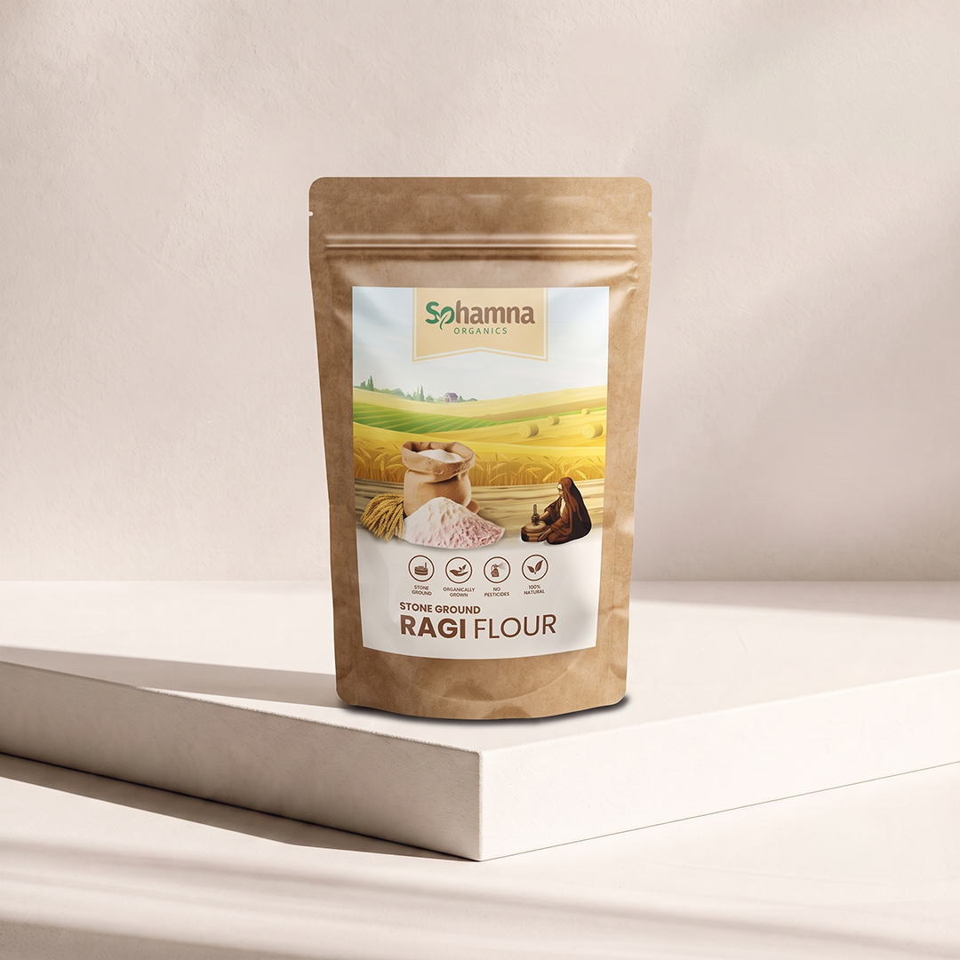 Stone-Ground Ragi Flour – 1 kg
